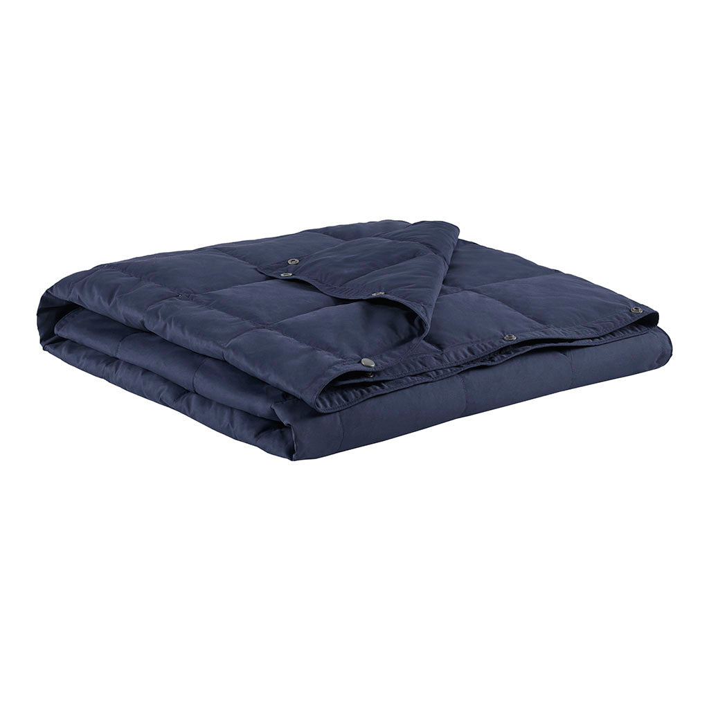 Wearable Multipurpose Throw indigo-microfiber