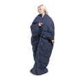 Wearable Multipurpose Throw indigo-microfiber