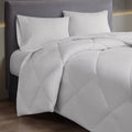 Oversized Down Alt Comforter with HeiQ Smart Temp white-polyester