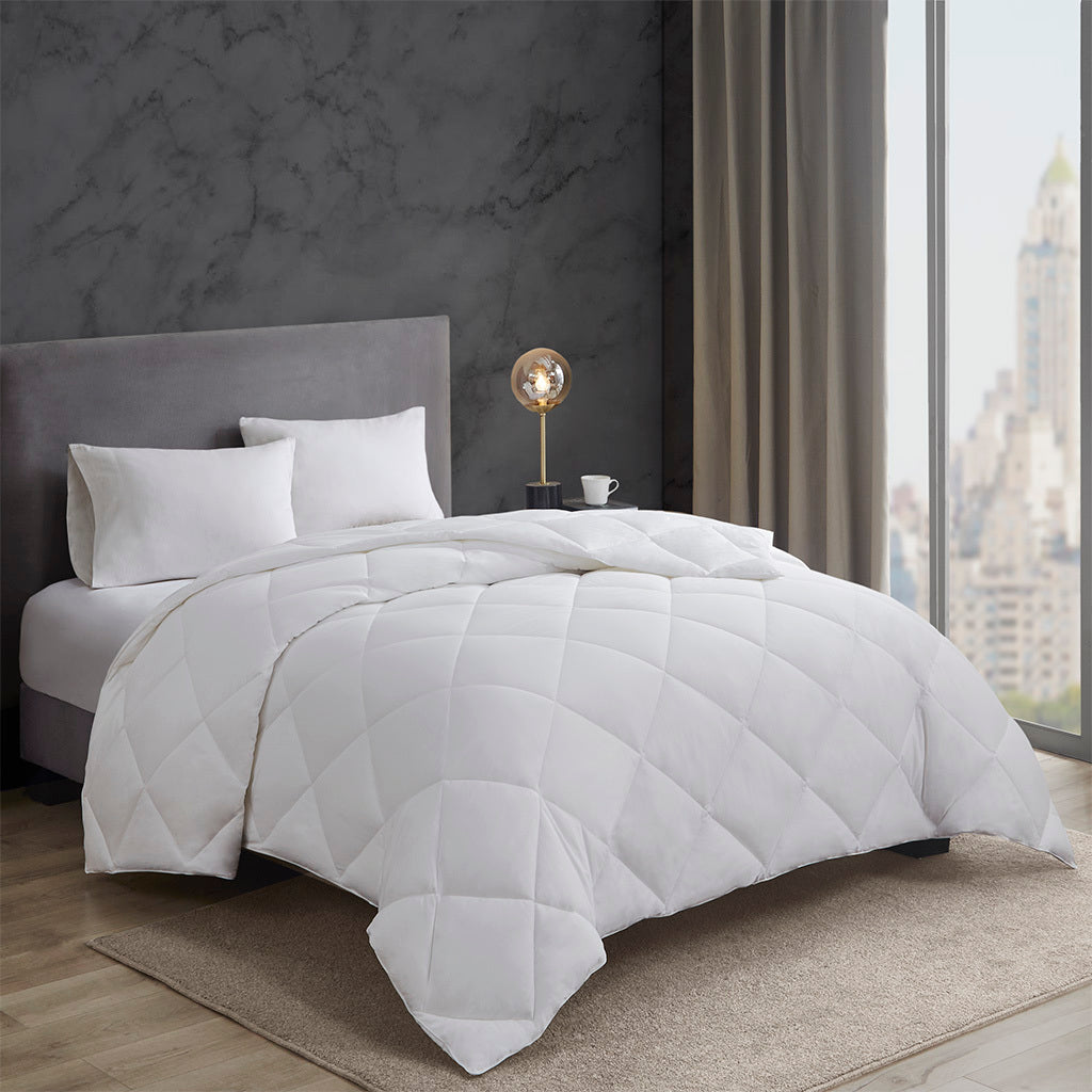 Cotton Down Alternative Featherless Comforter white-cotton