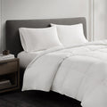 Cotton Down Alternative Featherless Comforter white-cotton