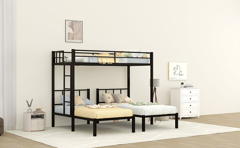 Twin Over Twin & Twin Bunk Beds For 3, Twin Xl