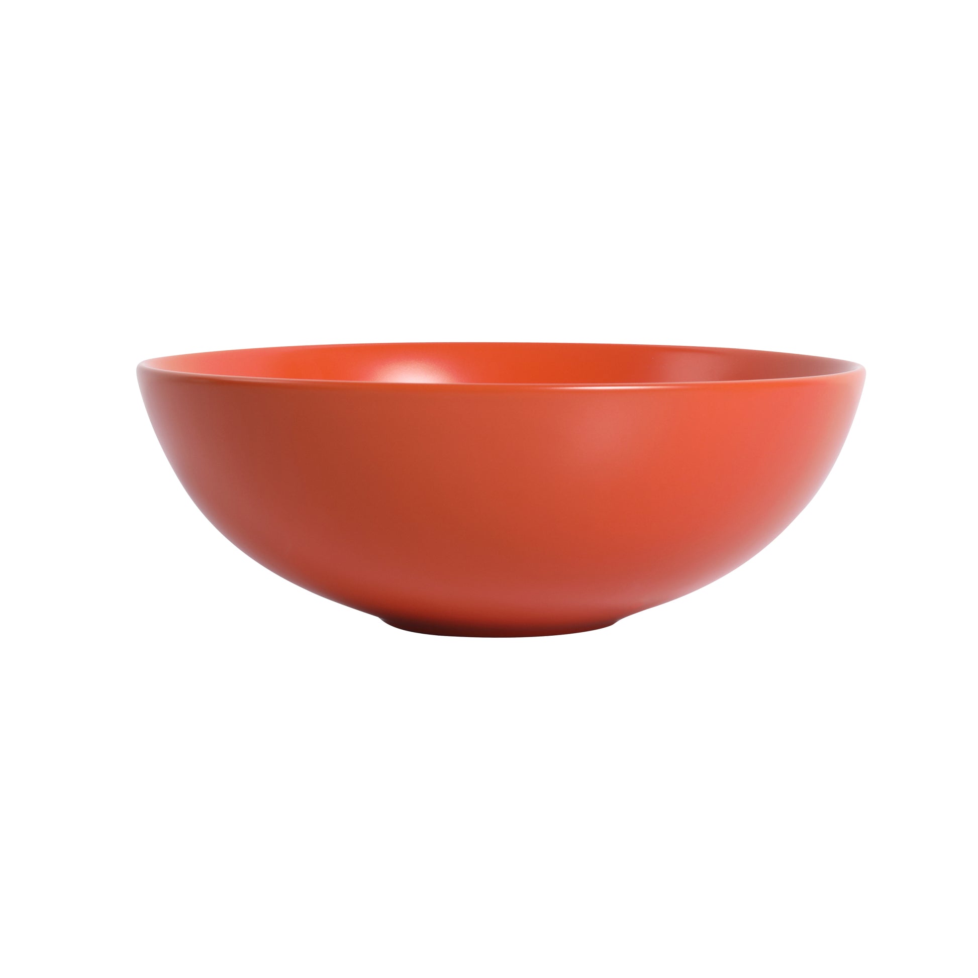 Ceramic Countertop Art Wash Basin, Vessel Sink Matt orange-ceramic