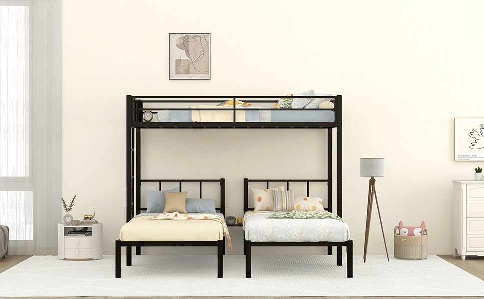 Twin Over Twin & Twin Bunk Beds For 3, Twin Xl