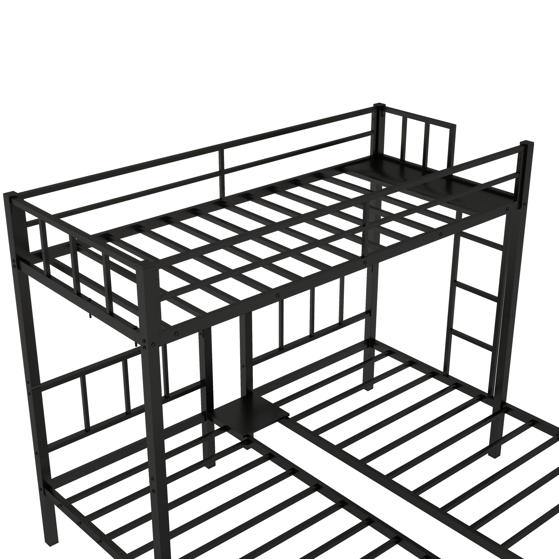 Twin Over Twin & Twin Bunk Beds For 3, Twin Xl