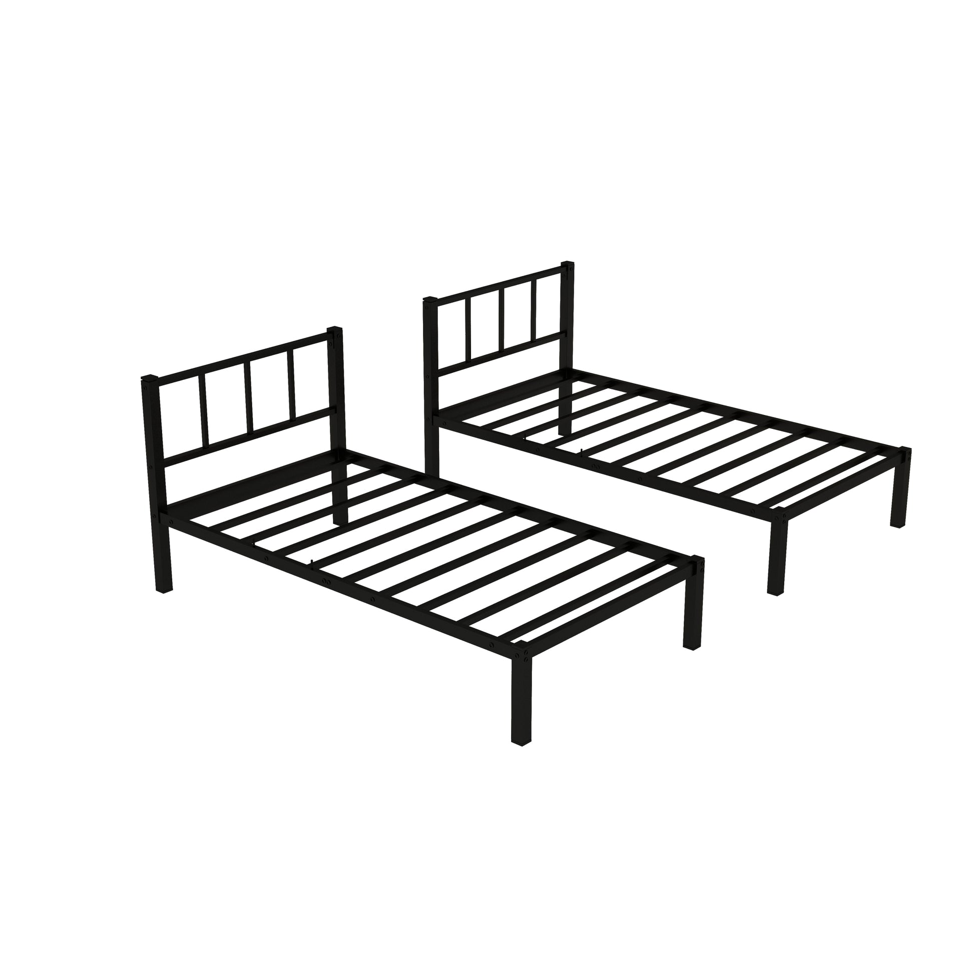 Twin Over Twin & Twin Bunk Beds For 3, Twin Xl