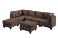 Living Room Furniture Tufted Ottoman Black Coffee coffee-primary living space-tufted