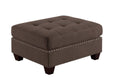 Living Room Furniture Tufted Ottoman Black Coffee coffee-primary living space-tufted