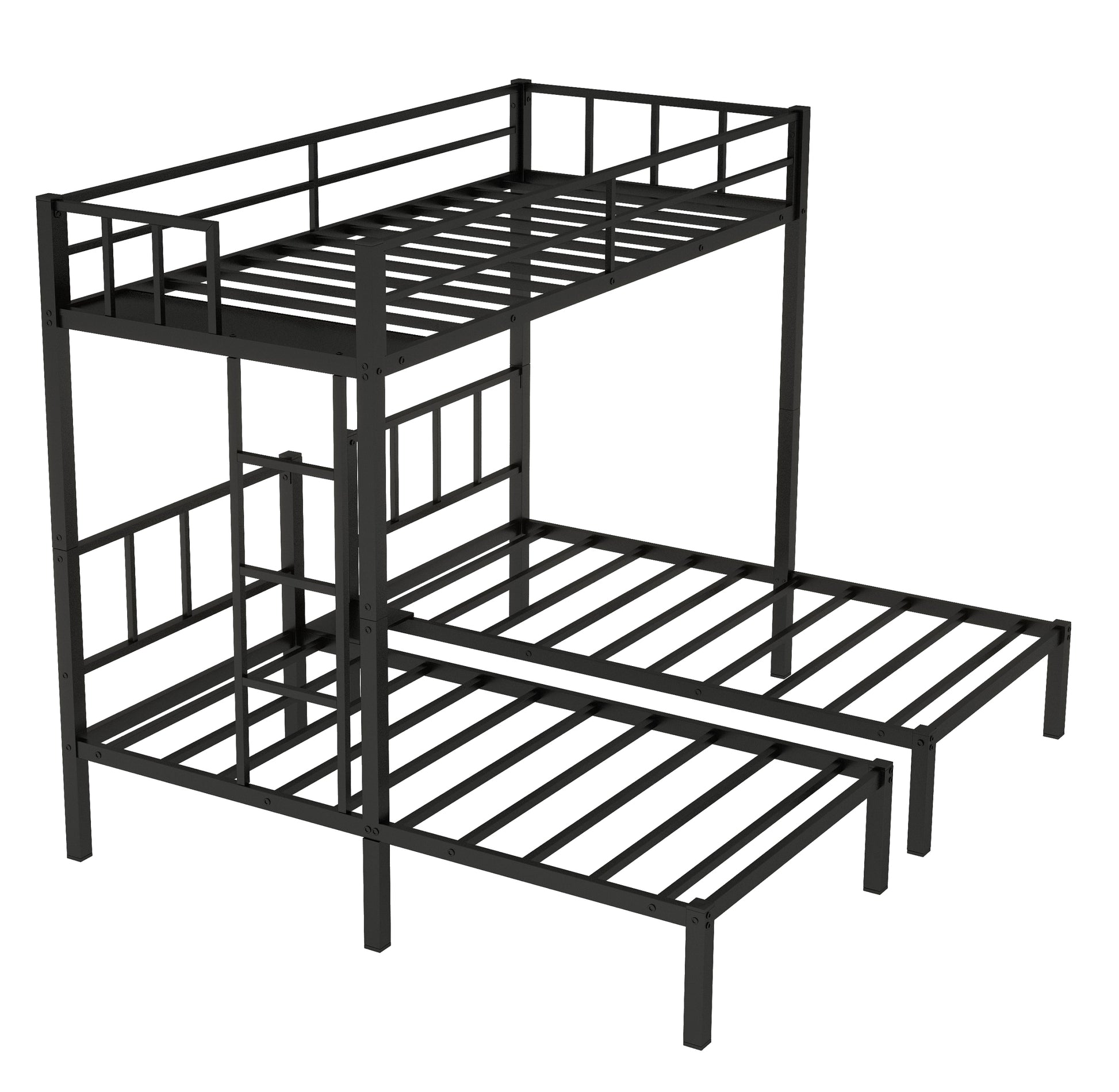 Twin Over Twin & Twin Bunk Beds For 3, Twin Xl