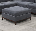 Modular Living Room Furniture Ottoman Ash Chenille gun ash-chenille-primary living