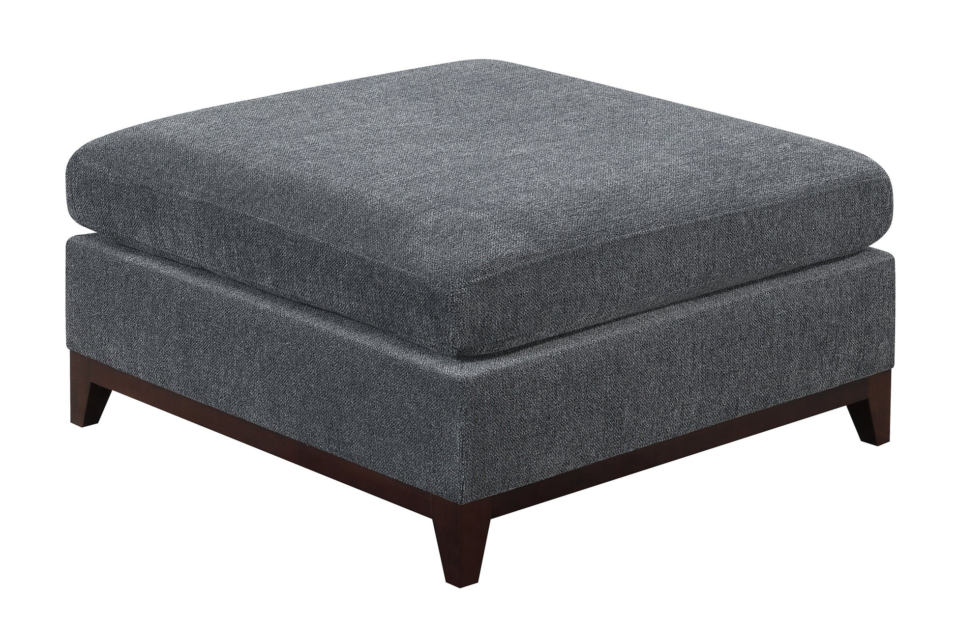 Modular Living Room Furniture Ottoman Ash Chenille gun ash-chenille-primary living