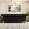 Fx P81Pu Bk Sofa - Black Pu 2 Seat