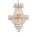 Gold Crystal Chandeliers,Large Contemporary Luxury gold-crystal-iron
