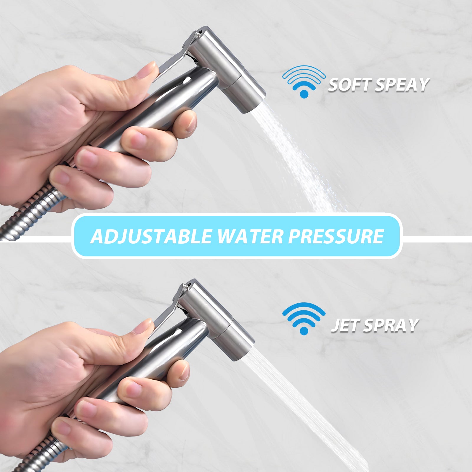 Handheld Bidet Sprayer for Toilet Adjustable