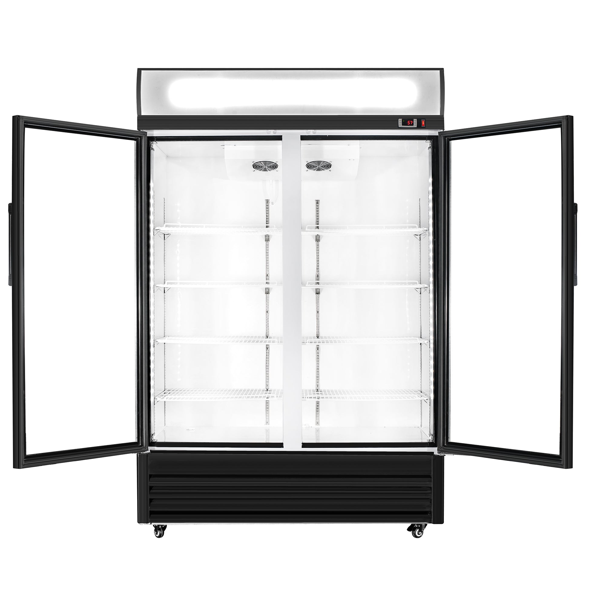 51" Glass Door Merchandiser Refrigerator