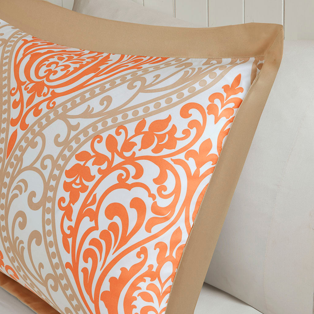 Senna Comforter Set orange-cotton