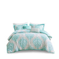 Comforter Set aqua-polyester