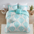 Comforter Set aqua-polyester