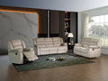 Transitional Microfiber Fabric Recliner