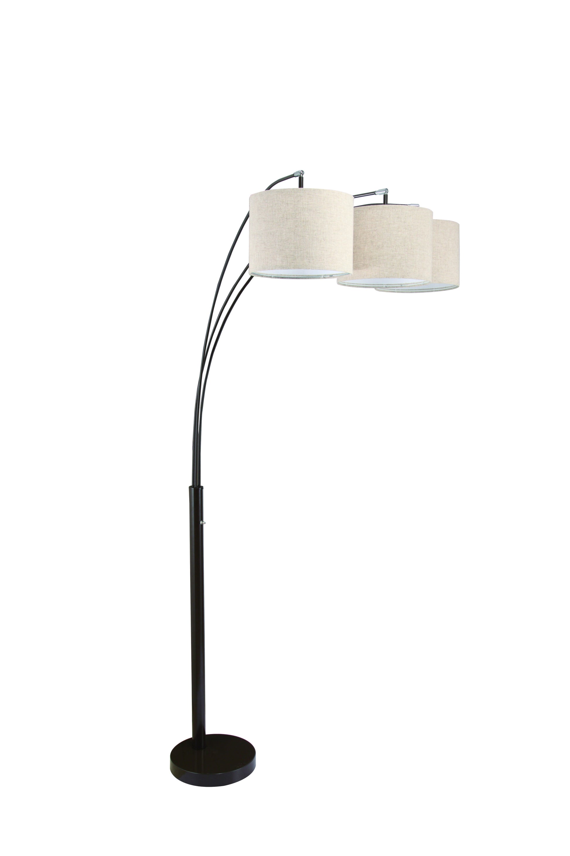 84"h Espresso Triple Shade Floor Lamp 3.65 43.20