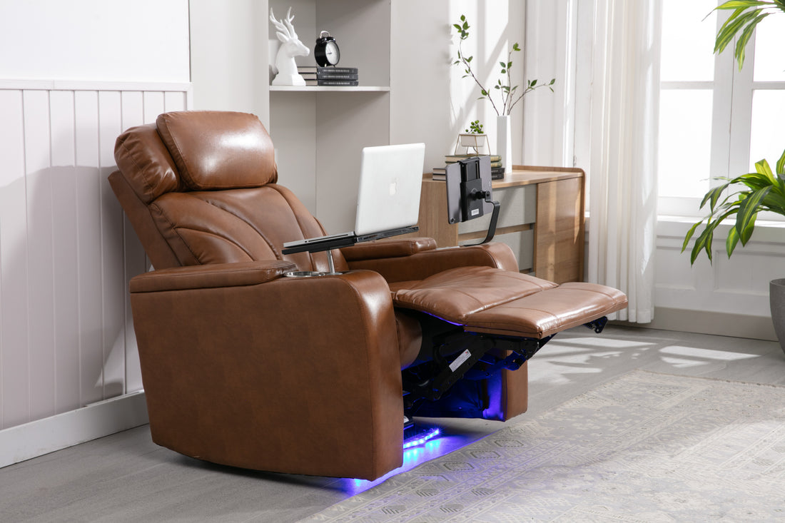 Power Motion Recliner With Usb Charging Port And