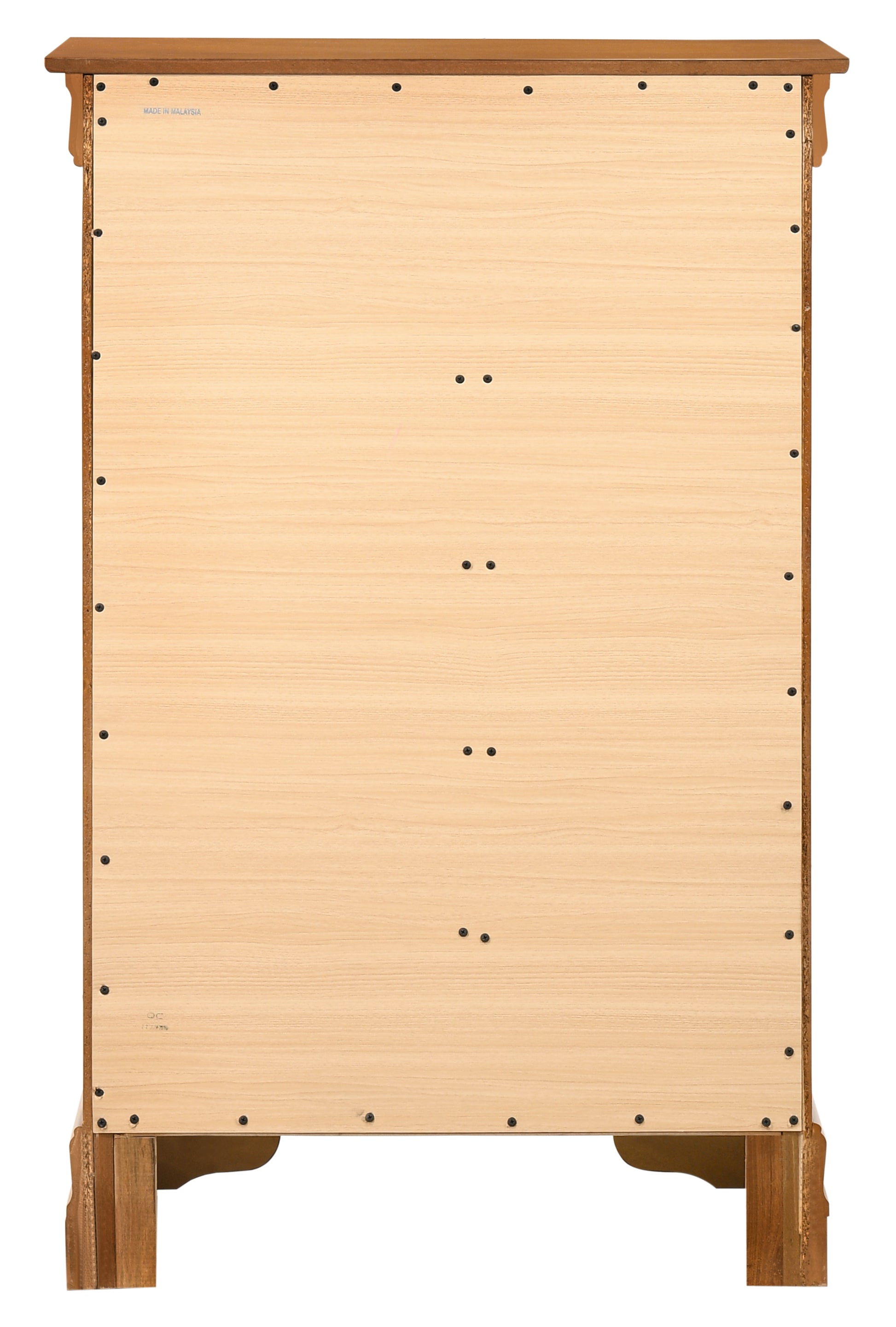 LouisPhillipe G02160 CH Chest , Oak oak-5 drawers & above-oak-particle board