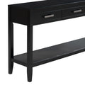 Contemporary 3 Drawer Console Table With 1 Shelf