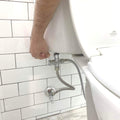 Bidet Sprayer for Toilet, Handheld Cloth Diaper silver-metal