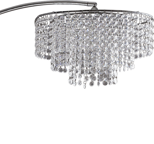 86" Hanging Chandelier Arch Lamp 2.2 42.90