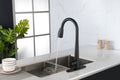 Black Kitchen Faucets with Pull Down Sprayer,