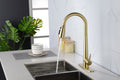 Gold Kitchen Faucets with Pull Down Sprayer,