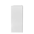 Kitchen Sideboard Cupboard with LED Light, White High white+gray-mdf