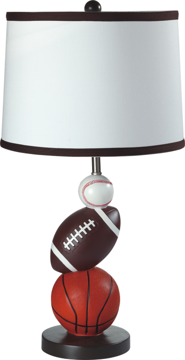 24.5"h Multi Sport Table Lamp 1pc Ctn 1.56 2.50