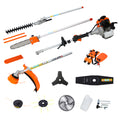 8 in 1 Multi Functional Trimming Tool, 56CC 2 Cycle orange-plastic