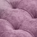 Purple Modern Velvet Upholstered Ottoman, Exquisite purple-velvet