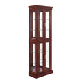 Curio Cabinet Lighted Curio Diapaly Cabinet with