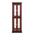 Curio Cabinet Lighted Curio Diapaly Cabinet with