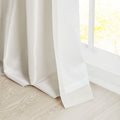 Twist Tab Lined Window Curtain Panel