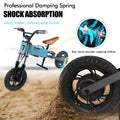 Children's outdoor off road electric bicycle blue-150 - 199 lbs-aluminium alloy-5 to 8