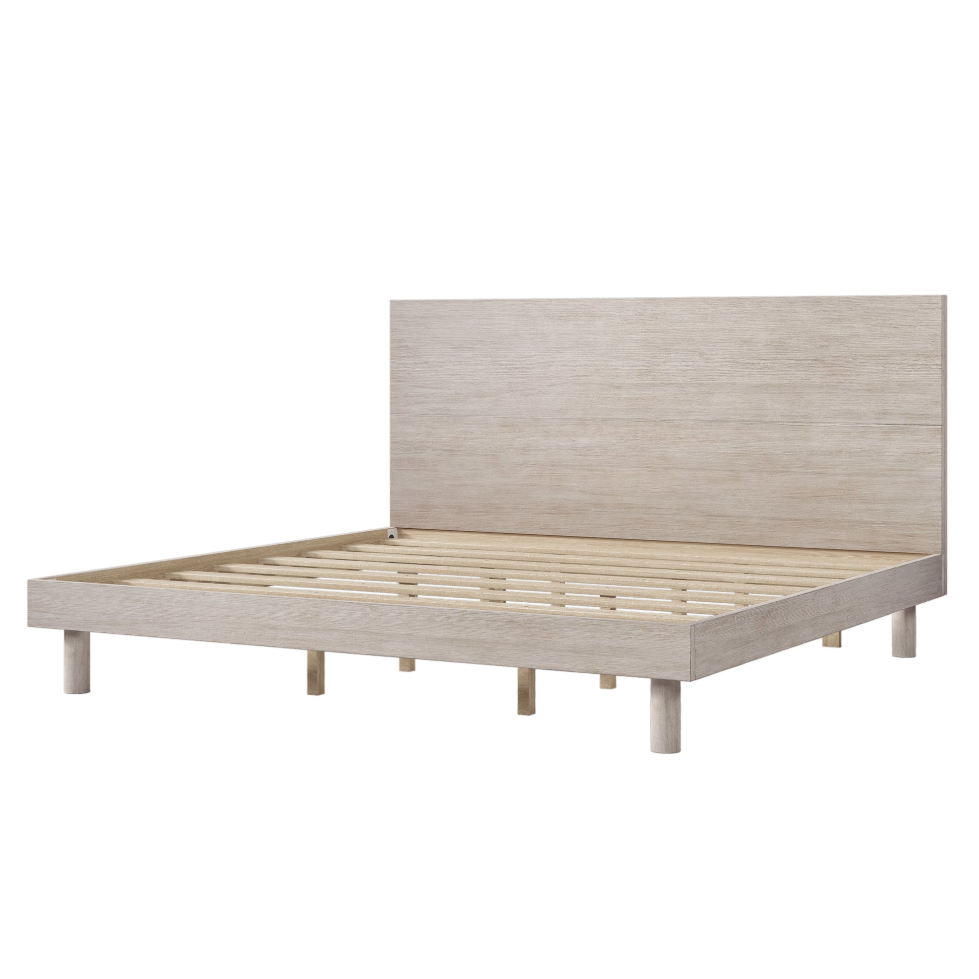 Modern Concise Style Solid Wood Grain Platform