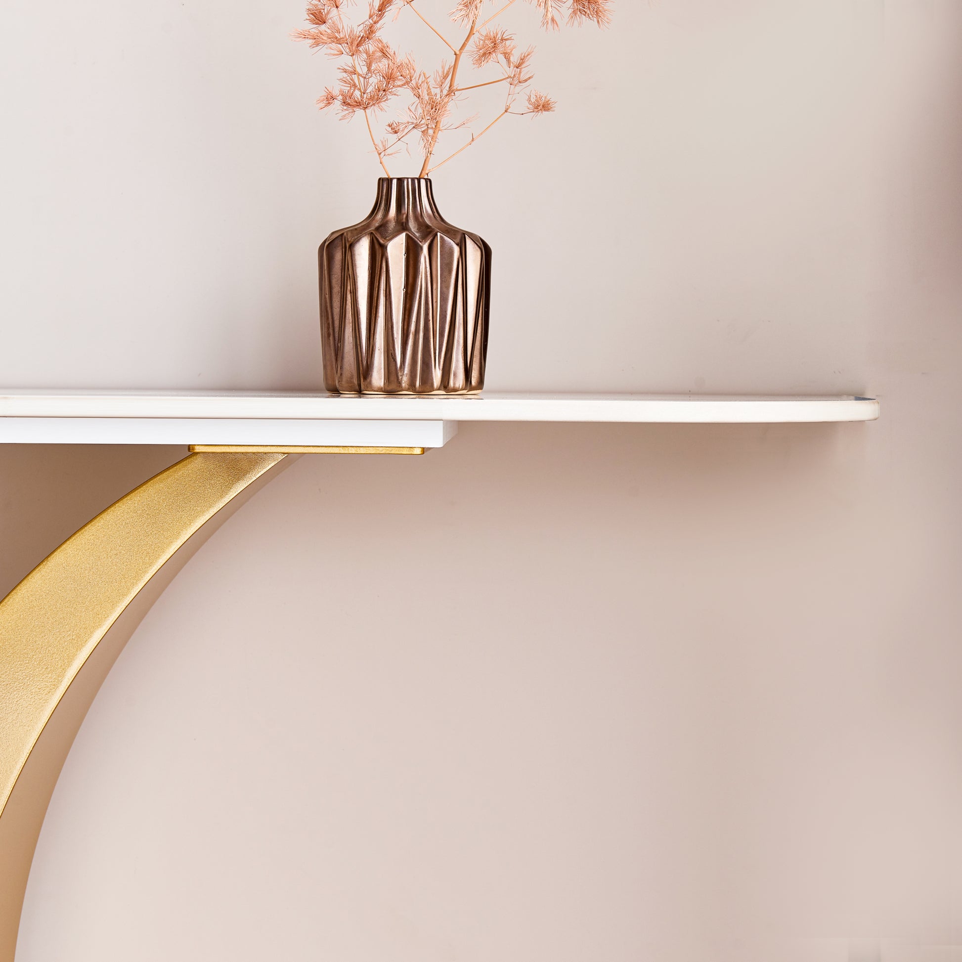 Modern Console Table, Exquisite Shape Design,