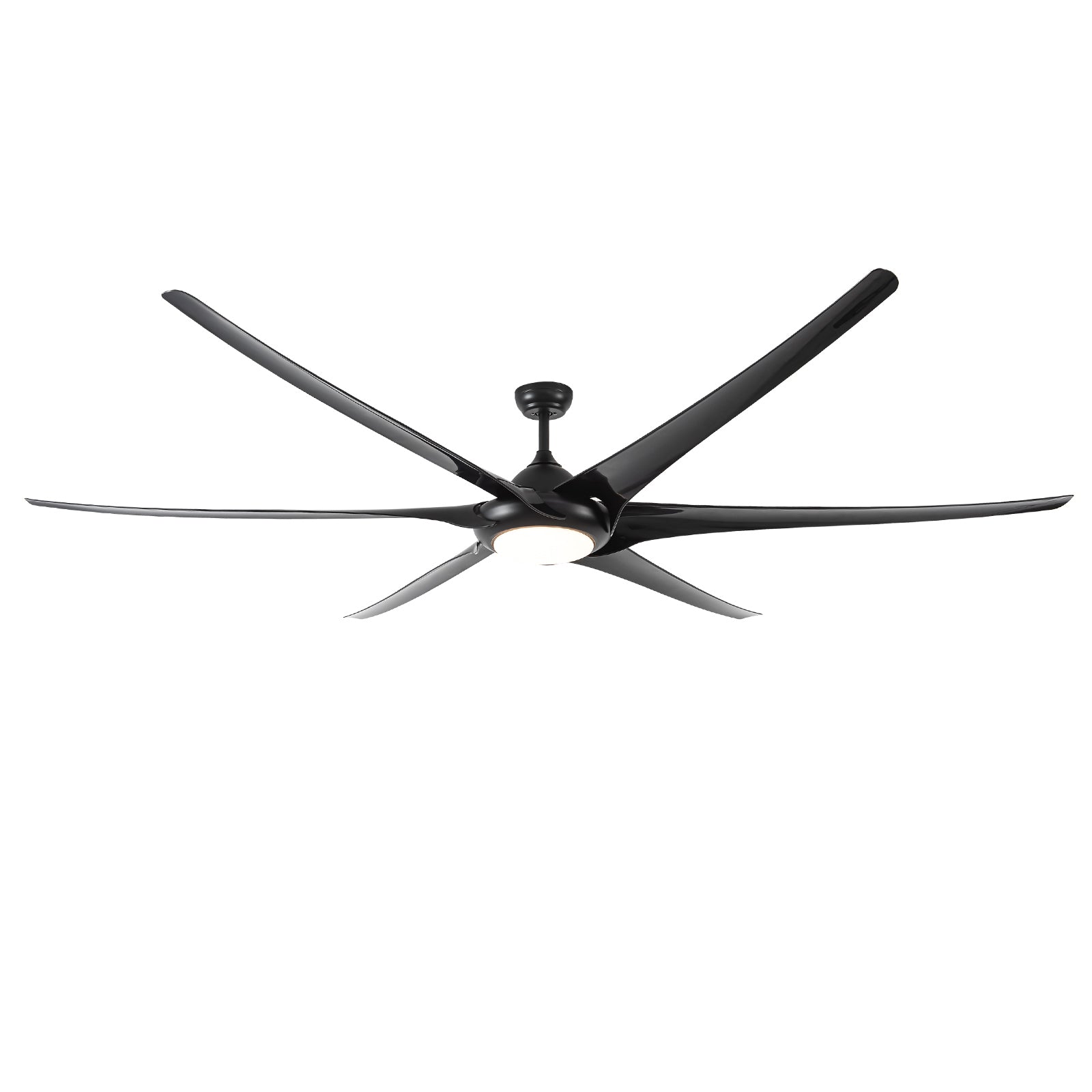 100" Ceiling Fans With Lights And Remote black-abs