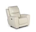 Laurel Pwr Pwr Chair Ivory - Ivory Foam Leather