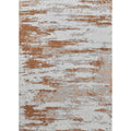 ZARA Collection Abstract Design Gray Brown Rust multicolor-polyester