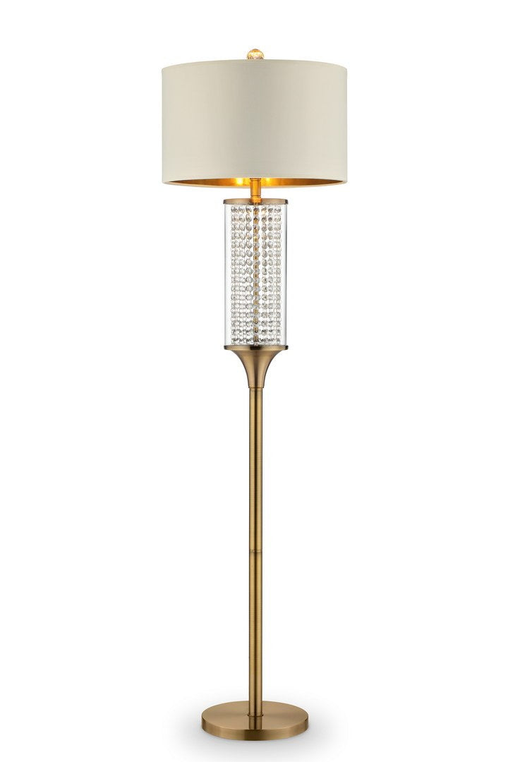 62.25 Inch Pluviam Crystal Floor Lamp