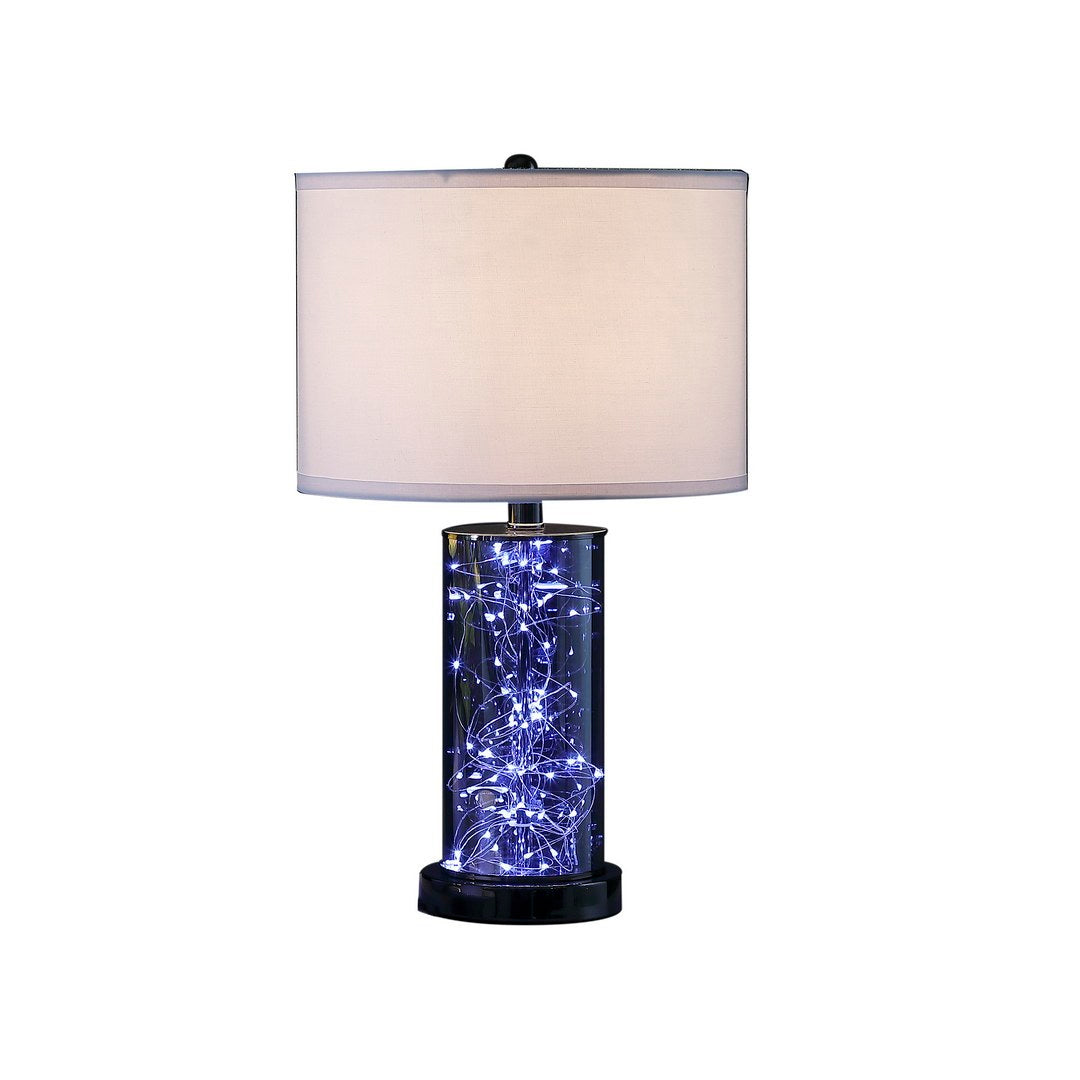 21.25" In Cynx Led Night Light Mid Century Glass