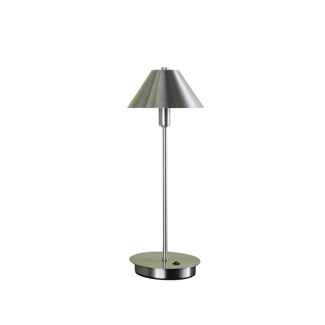 17.5" In Ryder Silver Nickel G 9 Led Table Lamp