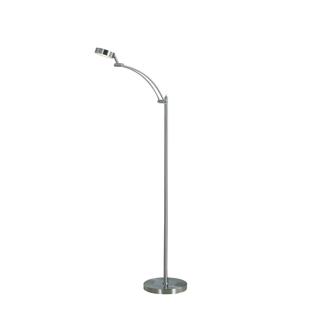54 Inch Long Tinsley Silver Integrated Led Task