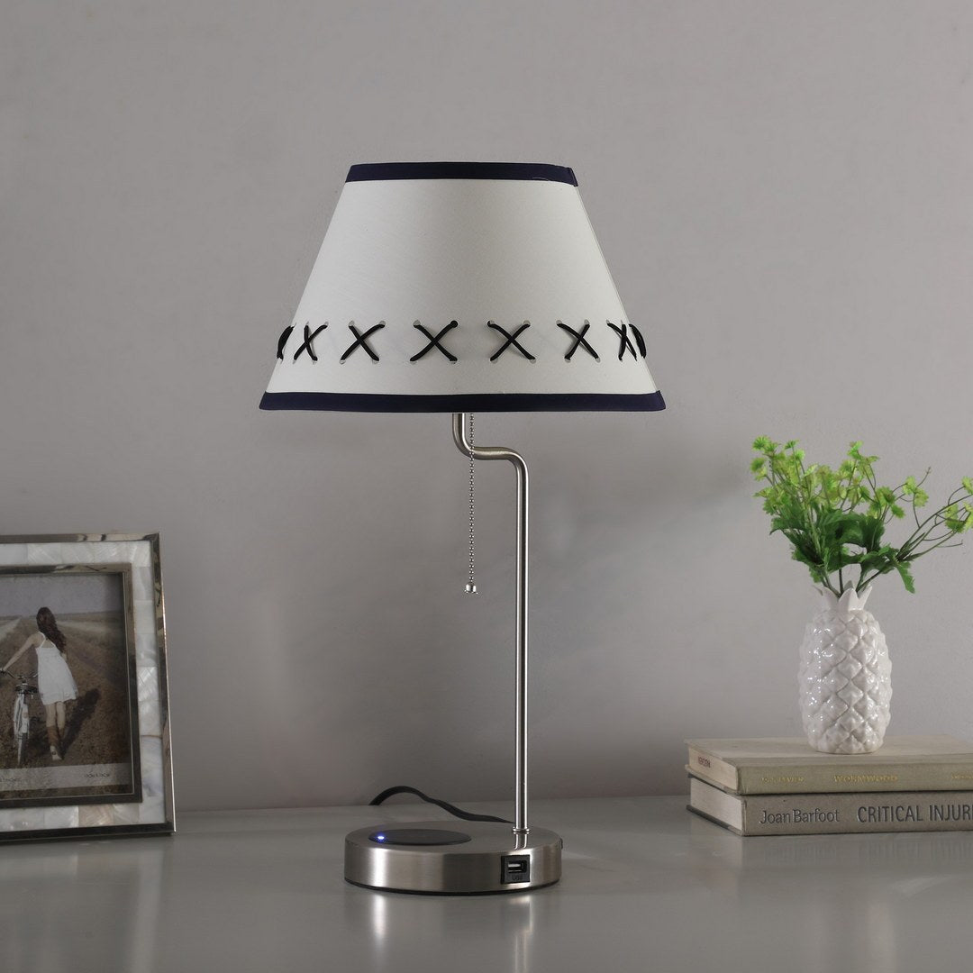 20 Inch Shelby Modern Craft Table Lamp w Usb