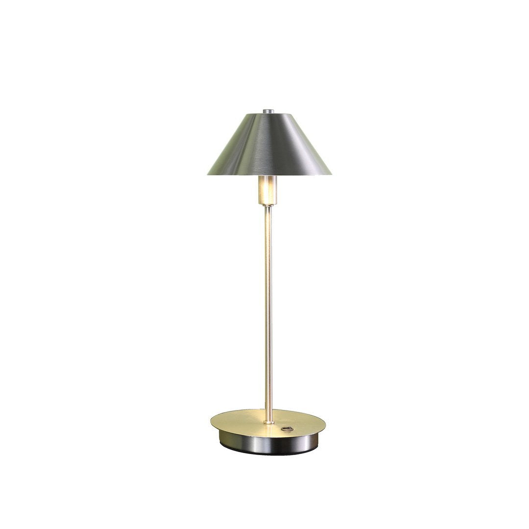 17.5" In Ryder Silver Nickel G 9 Led Table Lamp